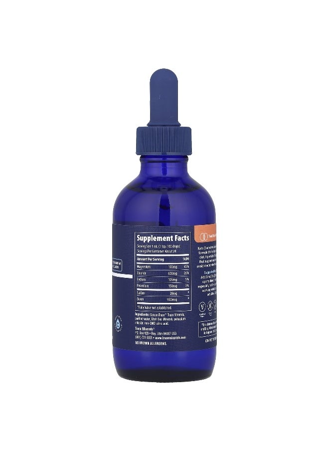Trace, Keto Electrolyte Liquid, 4 fl oz (118 ml)