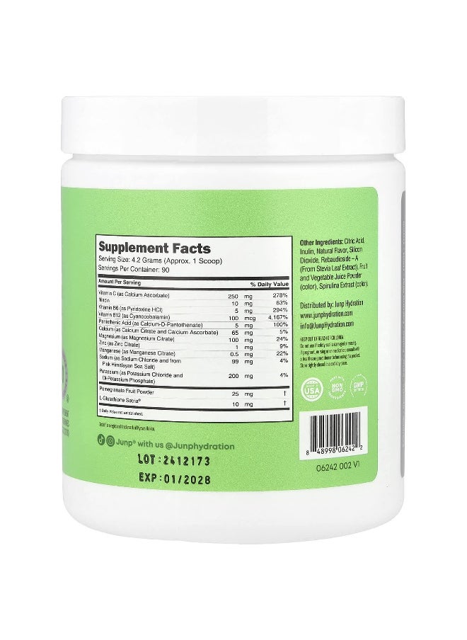 JUNP Hydration, Electrolyte Powder Mix, Green Apple, 13.3 oz (378 g)