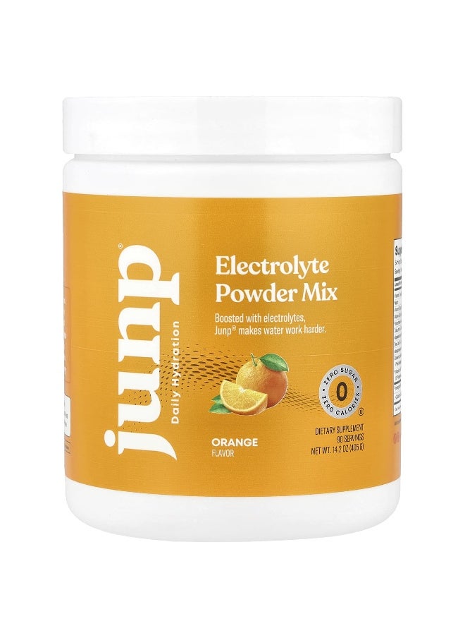 JUNP Hydration, Electrolyte Powder Mix, Orange, 14.2 oz (405 g)