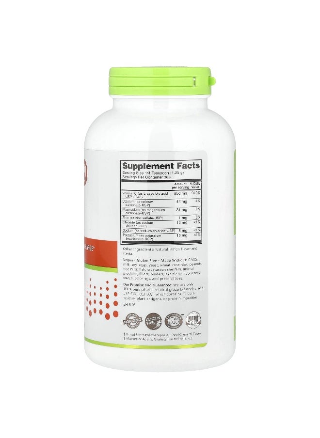NutriBiotic, Immunity, Lemon Electro-C Powder, 16 oz (454 g)