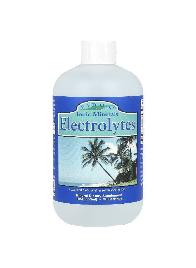 Eidon Ionic Minerals, Electrolytes, 18 oz (533 ml)