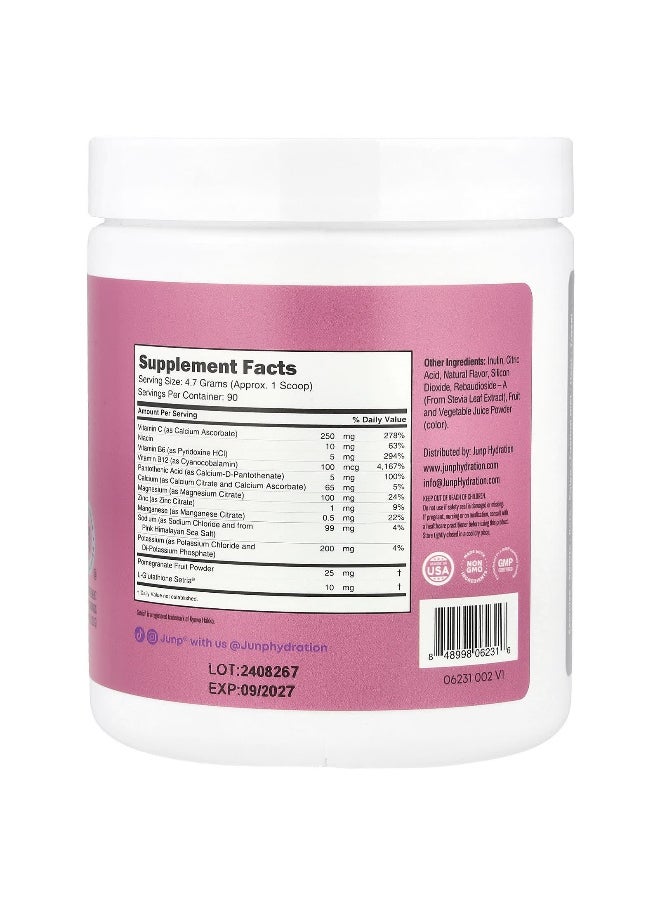 JUNP Hydration, Electrolyte Powder Mix, Grape, 14.9 oz (423 g)