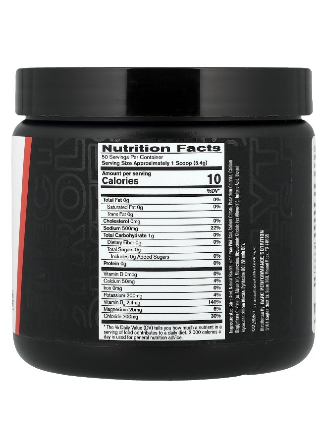 BPN, Electrolytes, Hydration Drink Mix, Salted Watermelon, 9.5 oz (270 g)