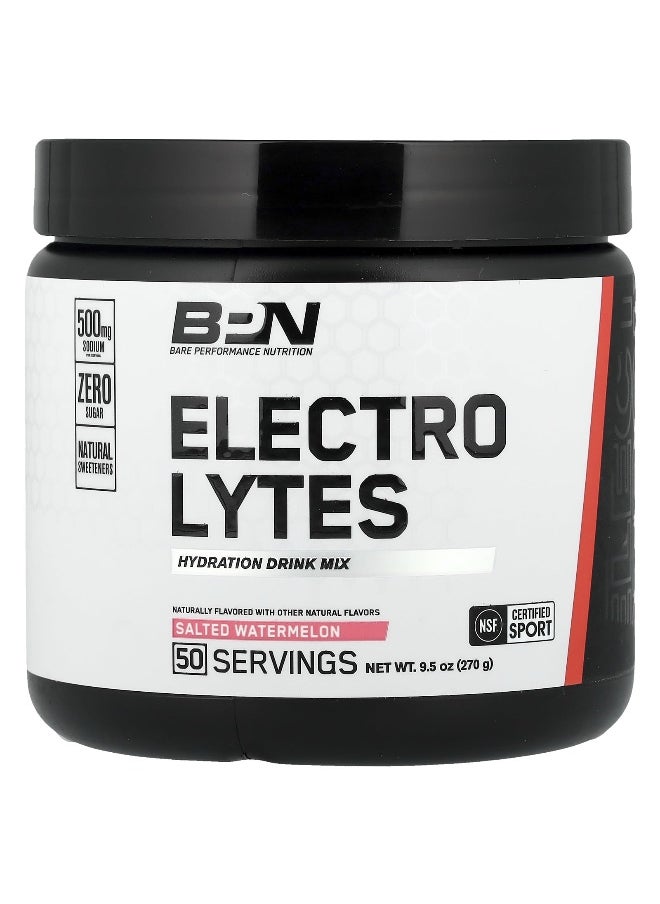 BPN, Electrolytes, Hydration Drink Mix, Salted Watermelon, 9.5 oz (270 g)