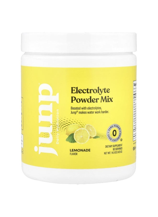 JUNP Hydration, Electrolyte Powder Mix, Lemonade, 14.9 oz (423 g)
