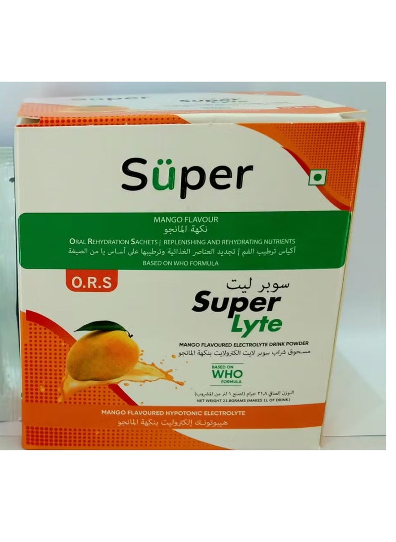 ORS Super Lyte Mango Flavour 21.8 g 10 scathes