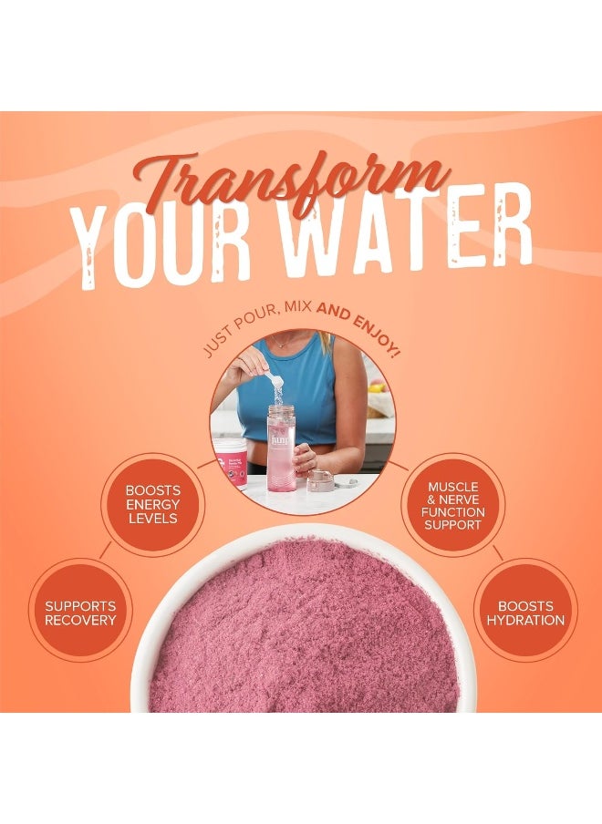 JUNP Hydration Electrolyte Powder, Electrolytes Drink Mix Supplement, Zero Calories Sugar and Carbs, Kosher, Peach Flavor, 90 Servings