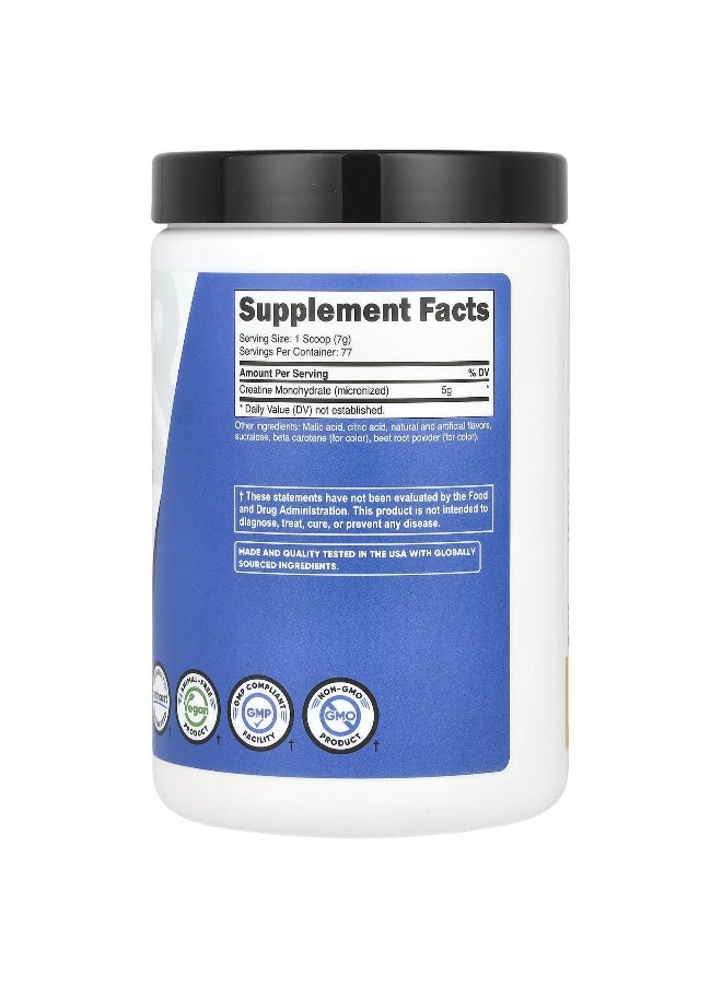 Nutricost, Performance, Creatine Monohydrate, Pineapple Mango, 1.1 lb (500 g)
