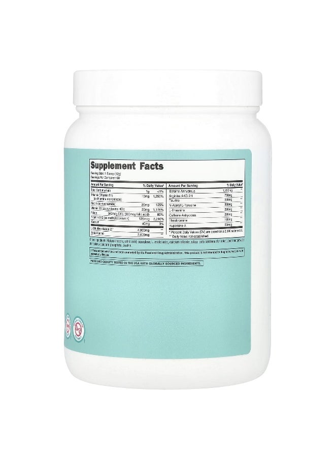 Nutricost, Women, Pre-Workout Complex With Vitamin B12 & Folate, Peach Mango, 1.5 lb (696 g)