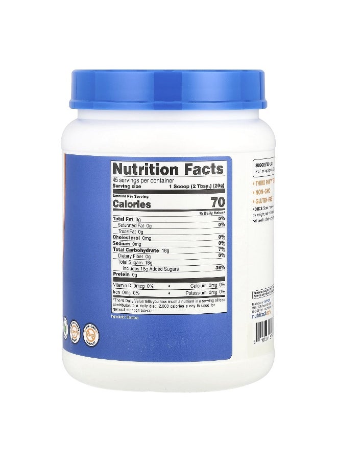 Nutricost, Dextrose, Unflavored, 2 lb (907 g)