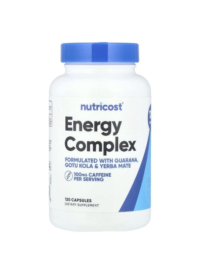 Nutricost, Energy Complex, 120 Complex