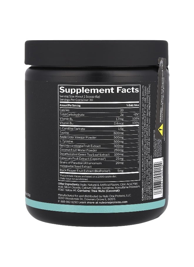 Rule One Proteins, Lean™, Non-Stim Weight Management, Mandarin Mango, 6.35 oz (180 g)