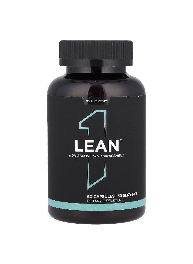 Rule One Proteins, Lean™, Non-Stim Weight Management, 60 Capsules