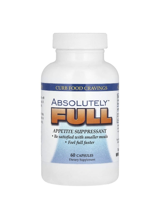 Absolute Nutrition, Absolutely Full, 60 Capsules
