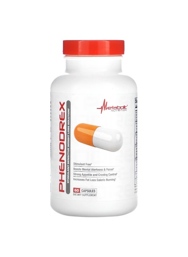 Metabolic Nutrition, Phenodrex, 60 Capsules