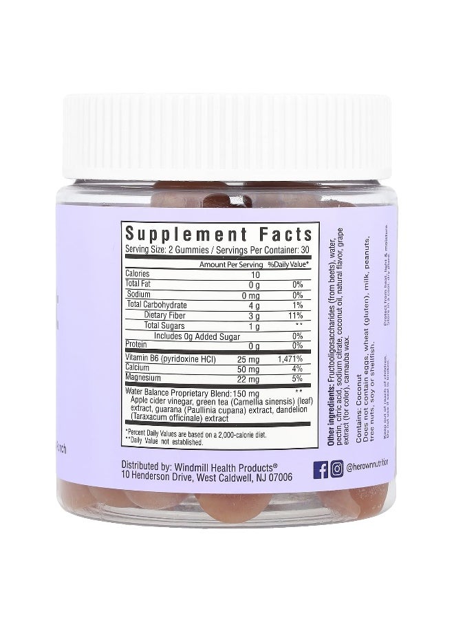 Her Own, Debloat Slimming Gummies, Citrus Punch, 60 Gummies