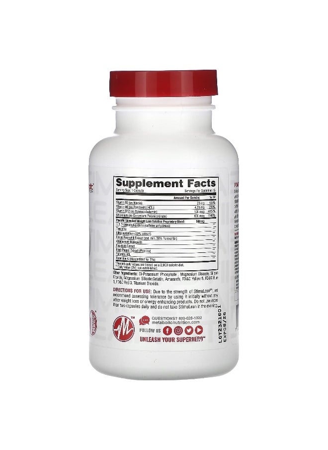 Metabolic Nutrition, Stimulean, 45 Capsules