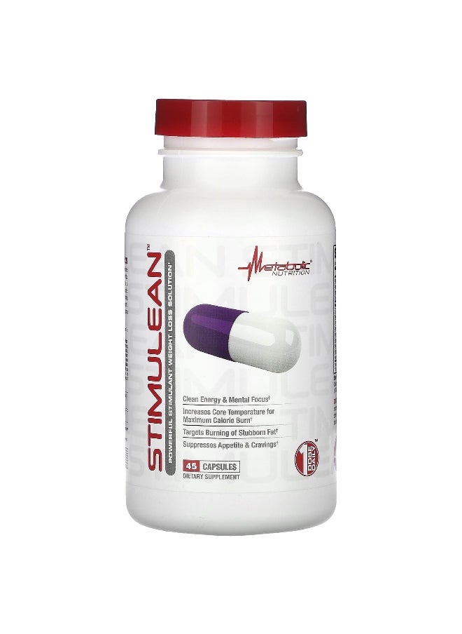 Metabolic Nutrition, Stimulean, 45 Capsules