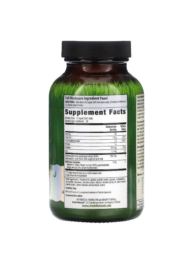 Irwin Naturals, Garcinia HCA, 90 Liquid Soft-Gels