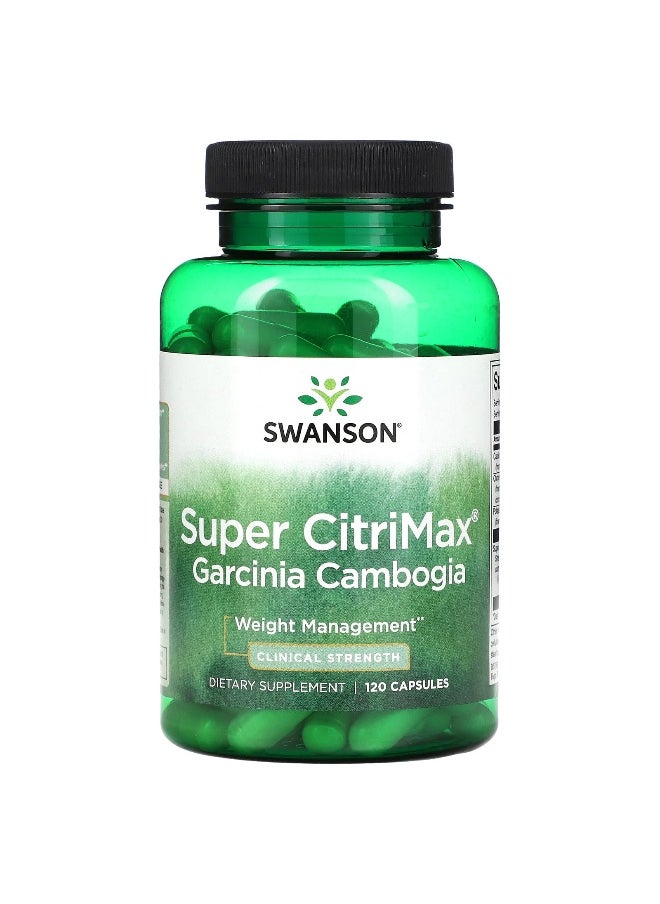 Swanson, Super CitriMax Garcinia Cambogia, 120 Capsules