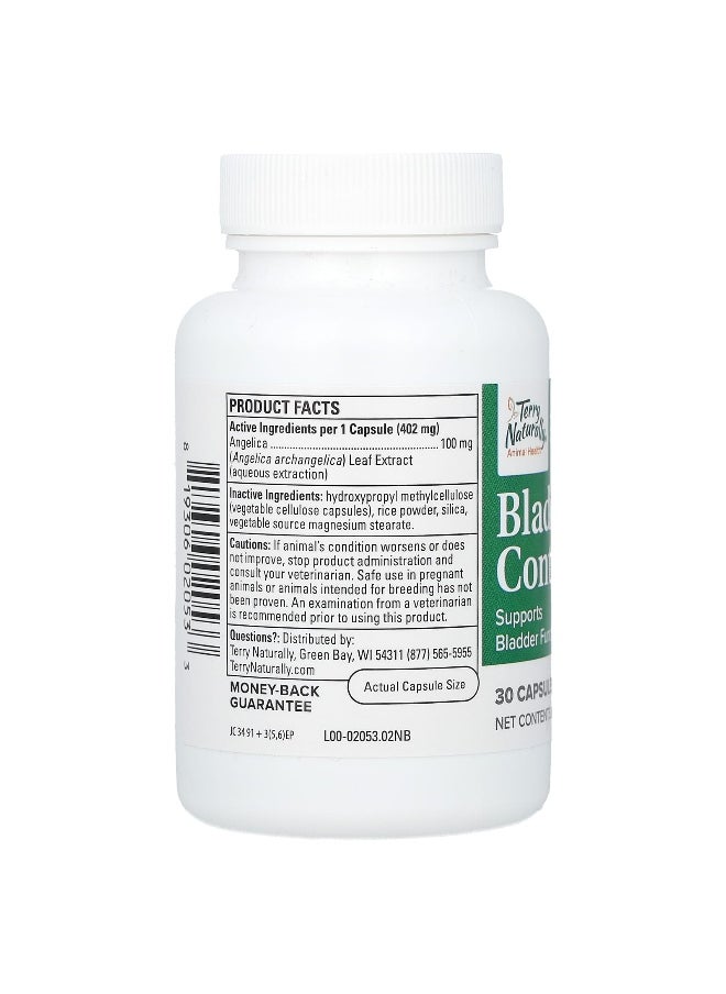 Terry Naturally, Animal Health, Bladder Control, 30 Capsules