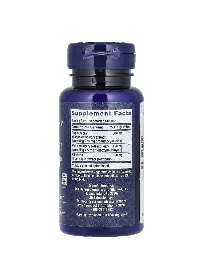 Life Extension, Tri Sugar Shield, 60 Vegetarian Capsules