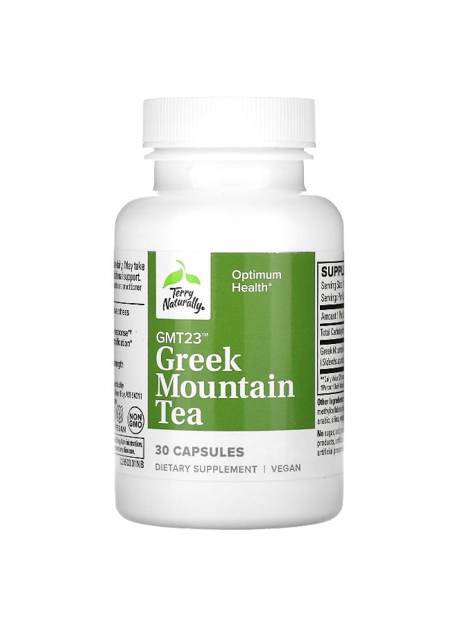 Terry Naturally, Greek Mountain Tea, 500 mg, 30 Capsules