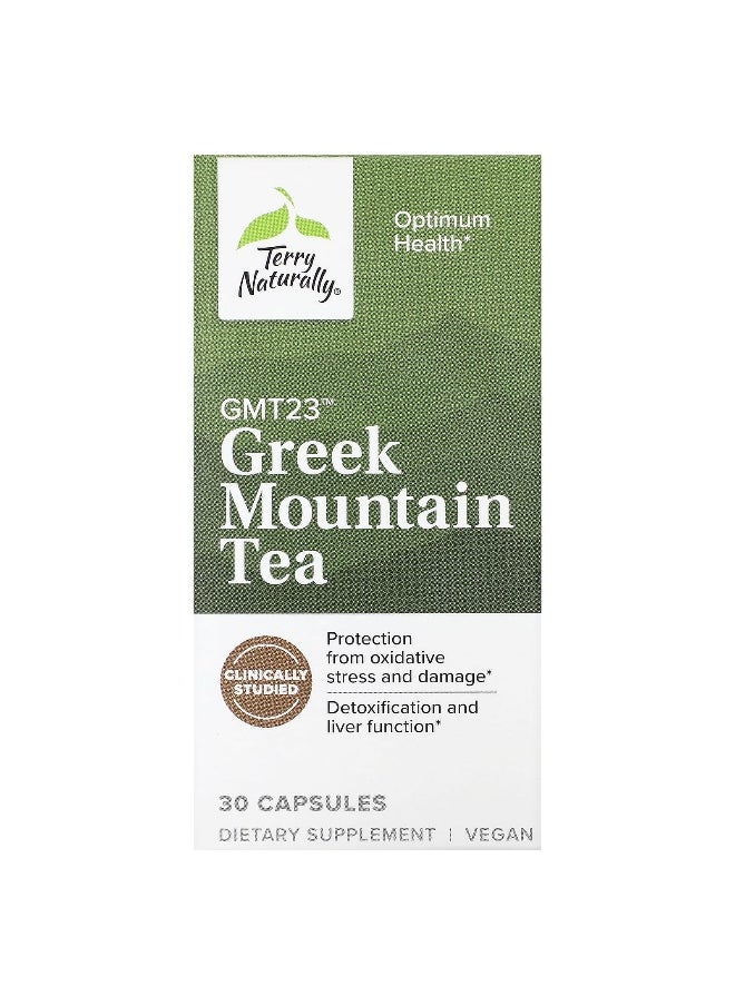 Terry Naturally, Greek Mountain Tea, 500 mg, 30 Capsules