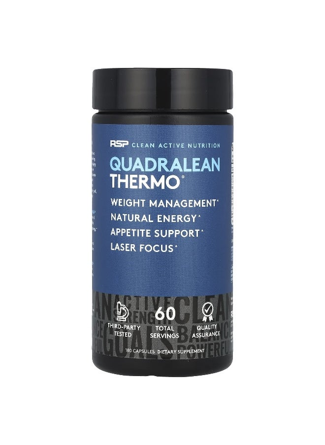 RSP Nutrition, QuadraLean Thermo®, 180 Capsules