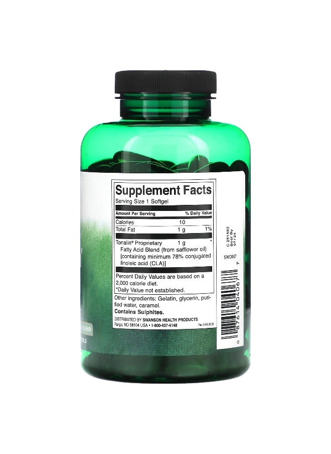 Swanson, Tonalin CLA, 1,000 mg, 180 Softgels