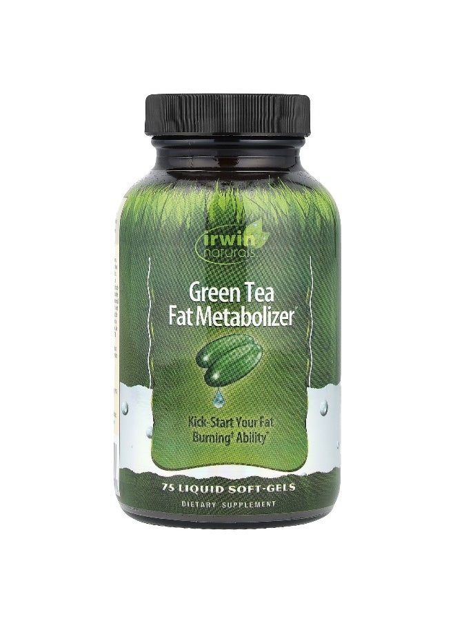 Irwin Naturals, Green Tea Fat Metabolizer, 75 Liquid Soft-Gels