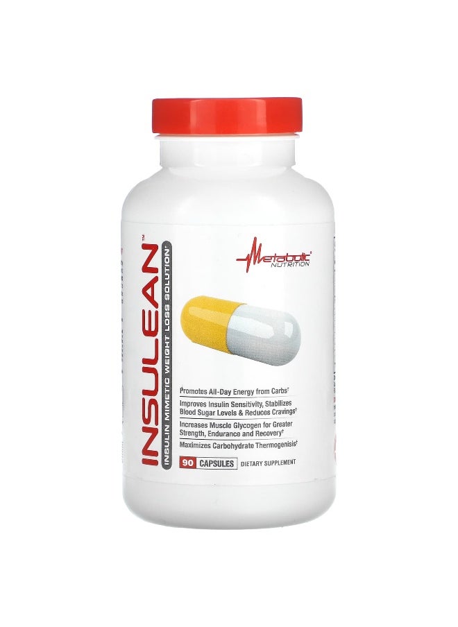 Metabolic Nutrition, Insulean, 90 Capsules