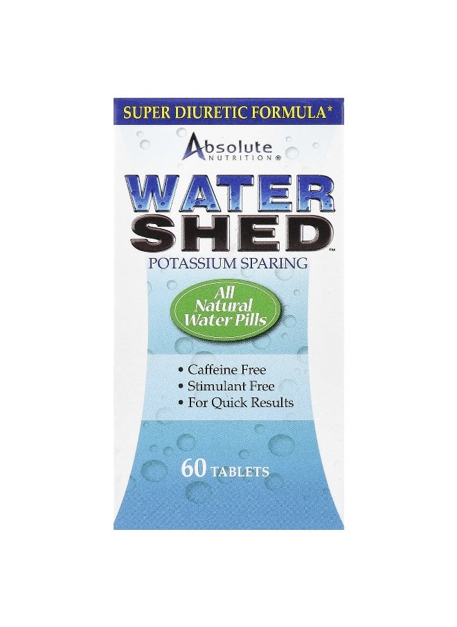 Absolute Nutrition, Watershed, Potassium Sparing, 60 Tablets