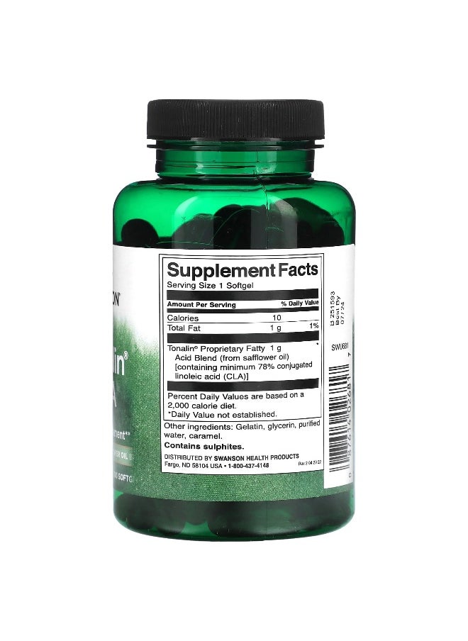 Swanson, Tonalin CLA, 1,000 mg, 100 Softgels