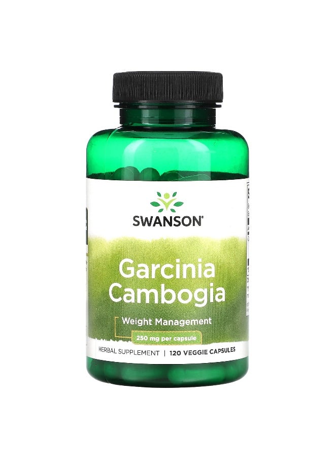 Swanson, Garcinia Cambogia, 250 mg, 120 Veggie Capsules