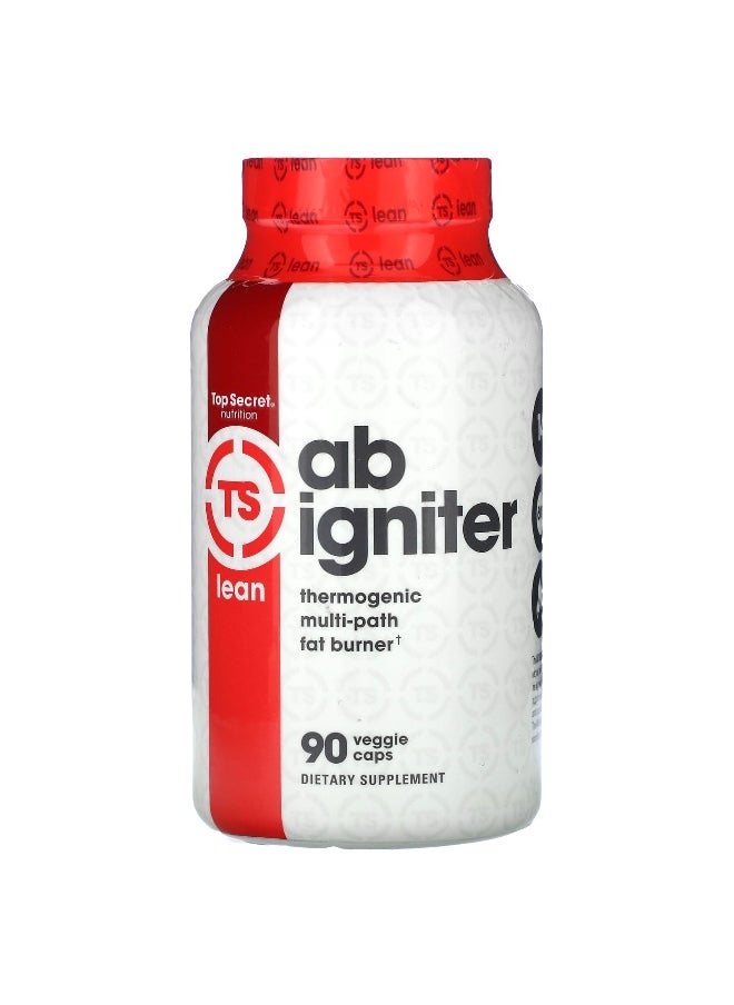 Top Secret Nutrition, Lean, Ab Igniter, 90 Veggie Caps