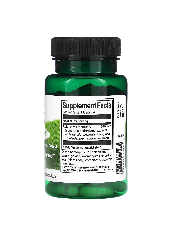 Swanson, Relora, 250 mg, 90 Capsules
