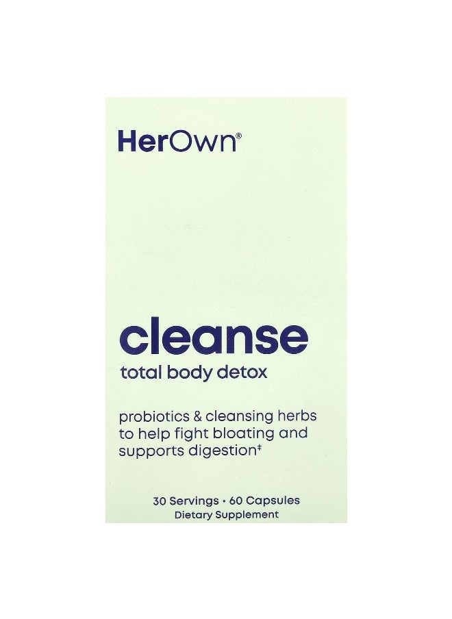 Her Own, Cleanse, 60 Capsules