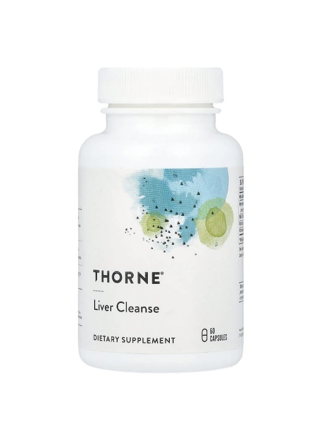 Thorne, Liver Cleanse, 60 Capsules