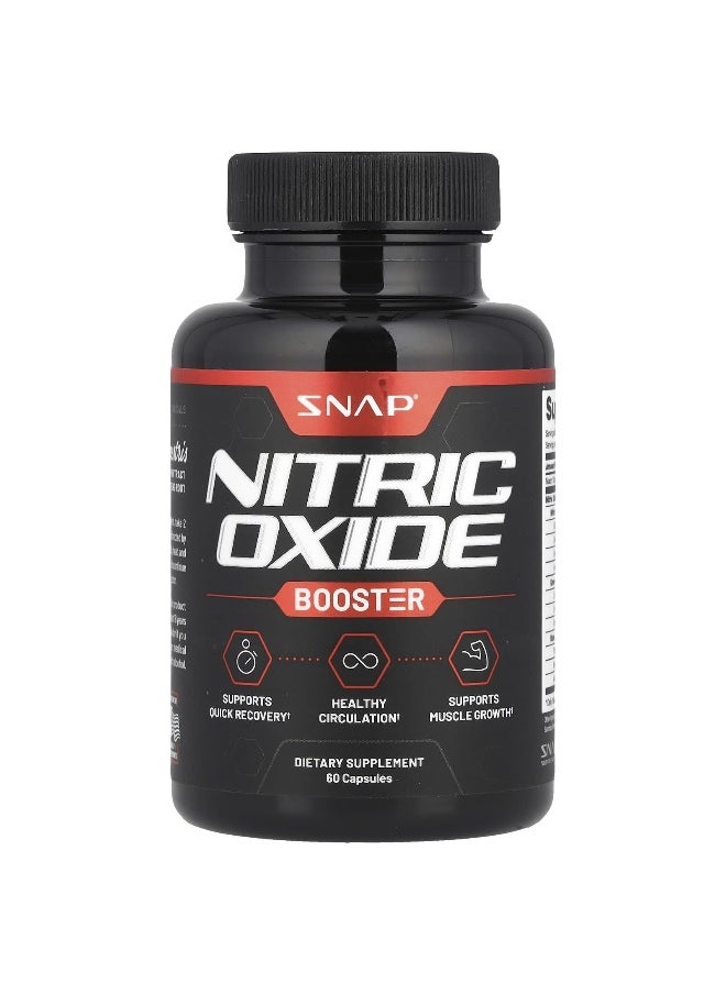 Snap Supplements, Nitric Oxide Booster, 60 Capsules