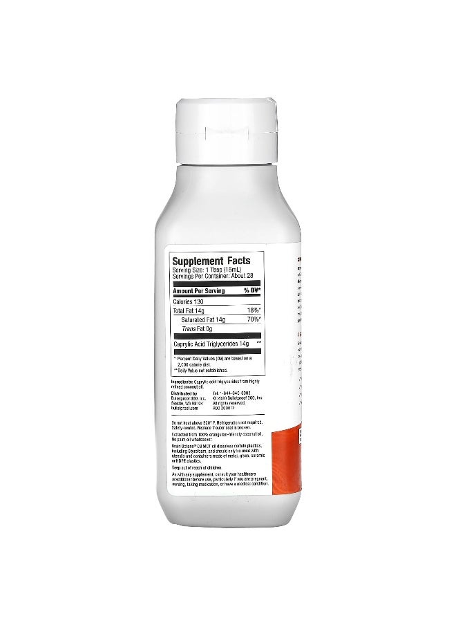 BulletProof, Brain Octane, C8 MCT Oil, 14 fl oz (414 ml)