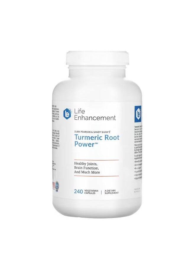 Turmeric Root Power 240 Vegetarian Capsules