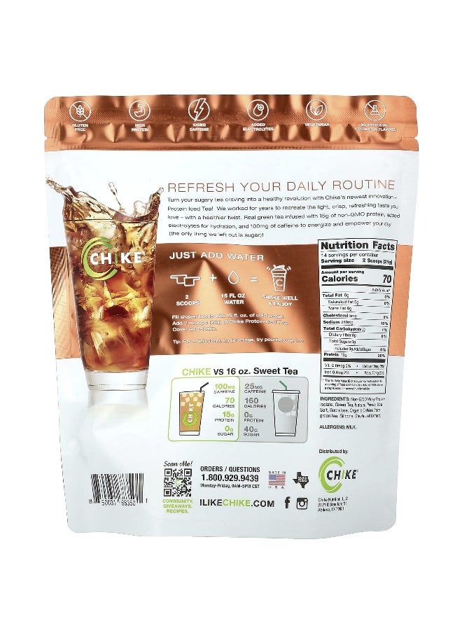 Chike Nutrition, Protein Iced Tea, Peach Fusion, 10.1 oz (287 g)