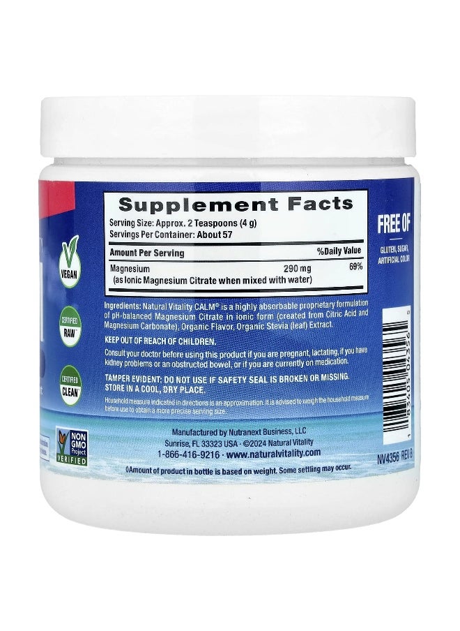 Natural Vitality, CALM®, Relaxing Drink Mix, Watermelon, 8 oz (227 g)