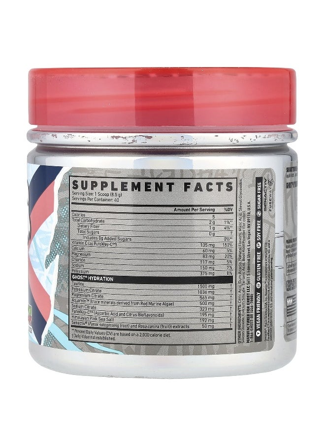 Ghost, Hydration, Kiwi Strawberry, 12 oz (340 g)
