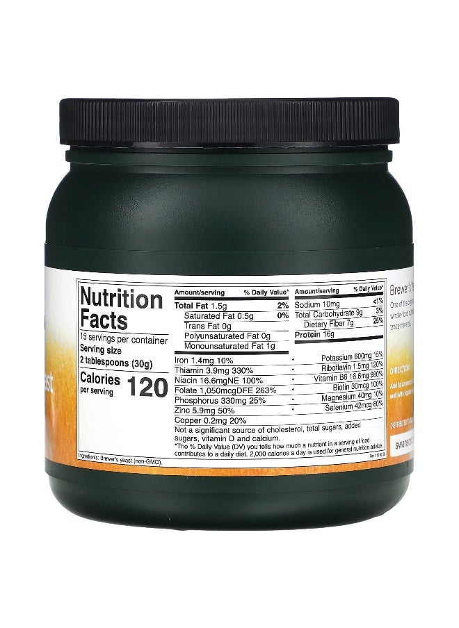 Swanson, Brewer's Yeast Powder, 1 lbs (454 g)