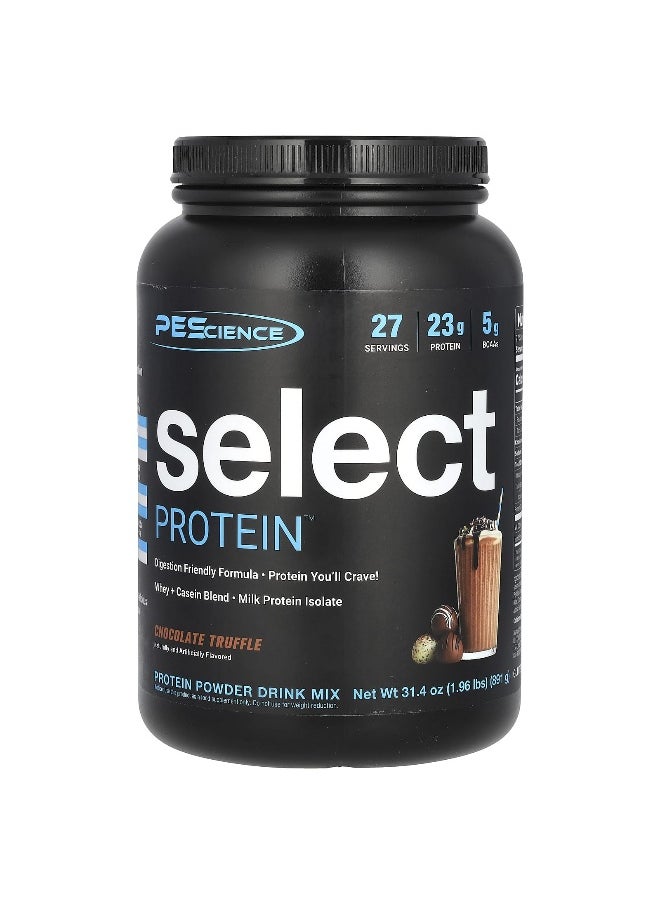 PEScience, Select Protein™ Powder Drink Mix, Chocolate Truffle, 1.96 lbs (891 g)
