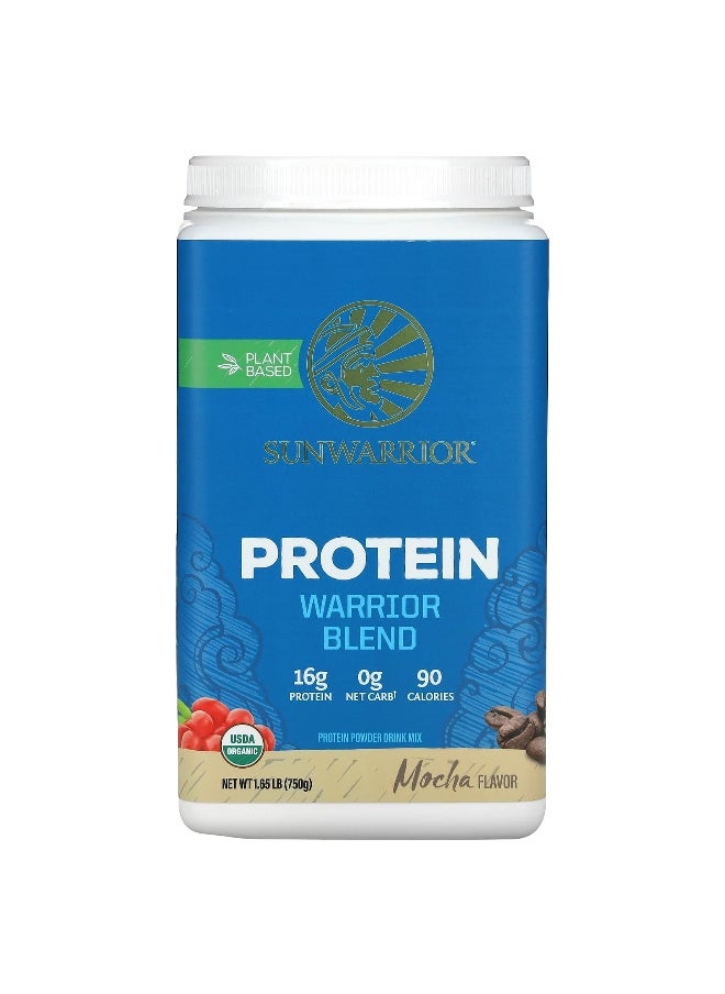 Sunwarrior, Warrior Blend, Protein, Mocha, 1.65 lb (750 g)