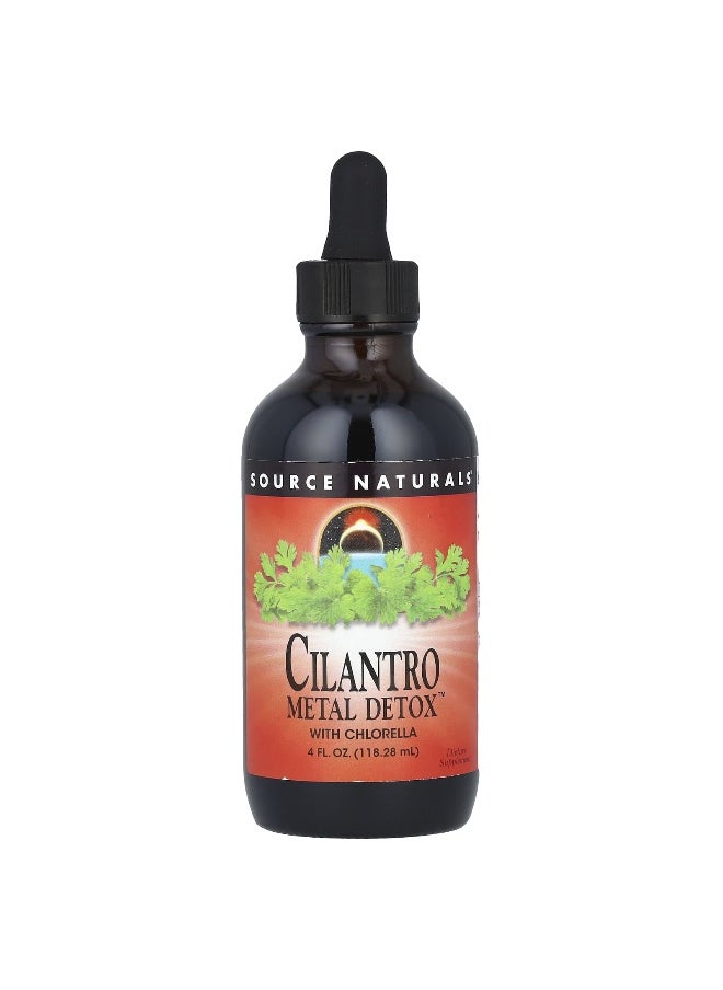 Source Naturals, Cilantro Metal Detox™ With Chlorella, 4 fl oz (118.28 ml)