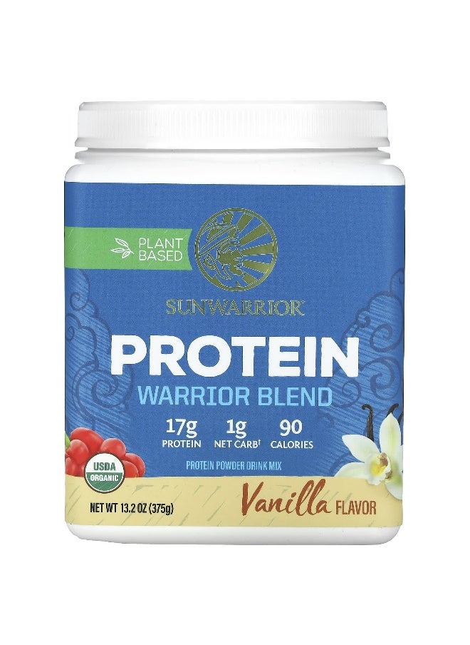 Sunwarrior, Warrior Blend, Protein, Vanilla, 13.2 oz (375 g)